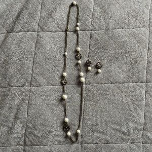 Park Lane necklace and earrings